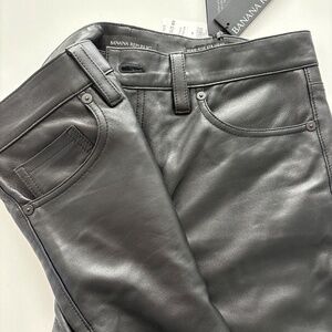 Banana Republic Leather Pants